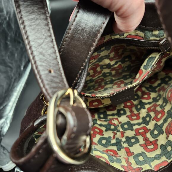 Vintage Gucci Jackie O. Bouvier Tom Ford Guccissima Bown Suede Leather Authentic - Picture 7 of 15